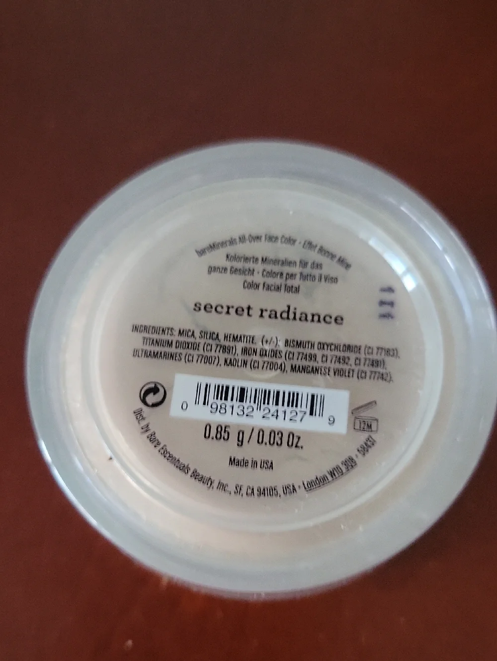 bareMinerals All-over Face Color 